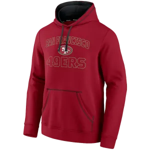 Men's 49ers Cotton Fleece Pullover Hoodie