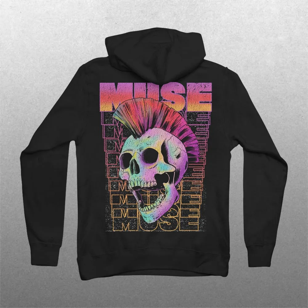 Mohawk Skull Hoodie