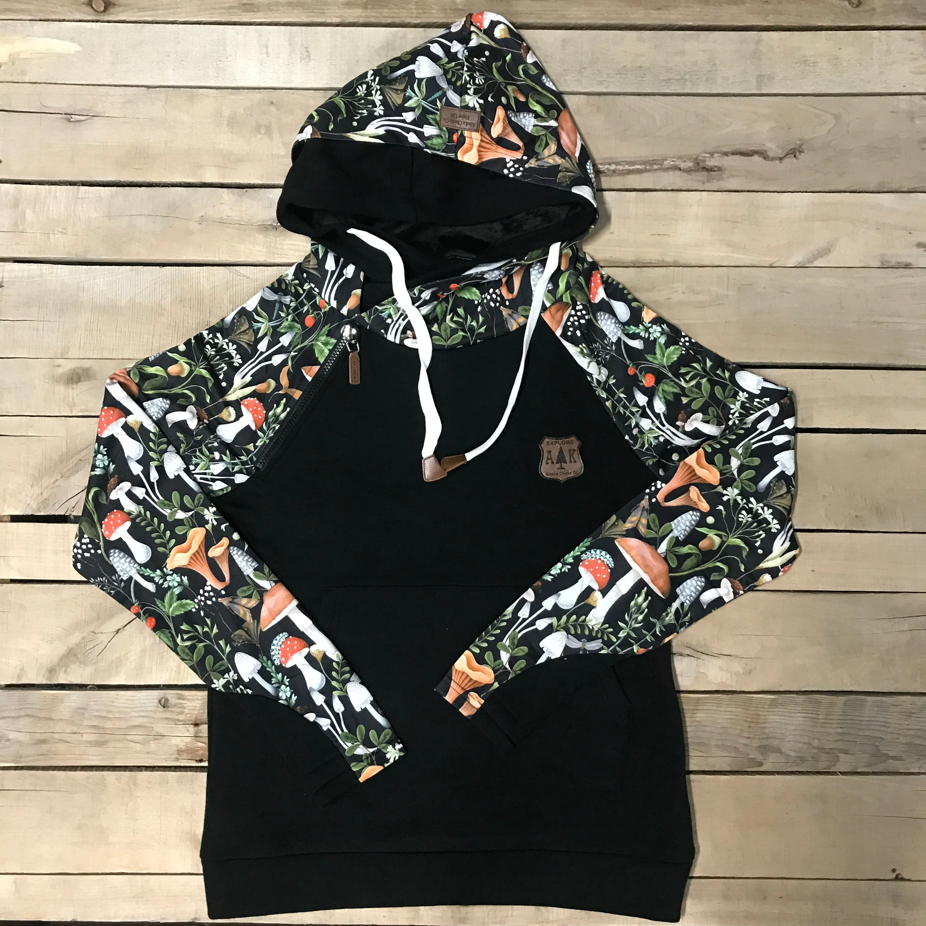 Mushroom Sleeve Hoodie