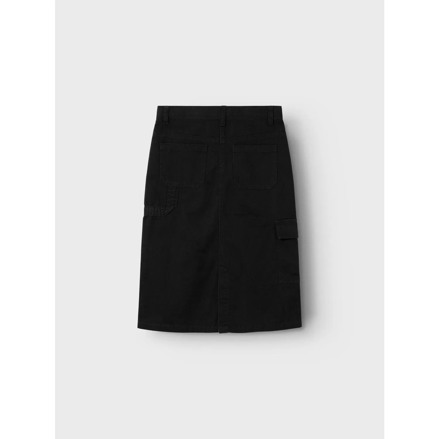 Name It Black Vinni Long Twill Skirt