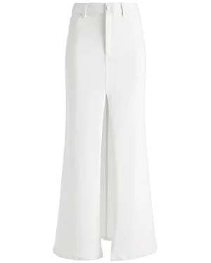 Off White Rye Maxi Skirt