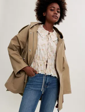 OVERSIZED COTTON COAT