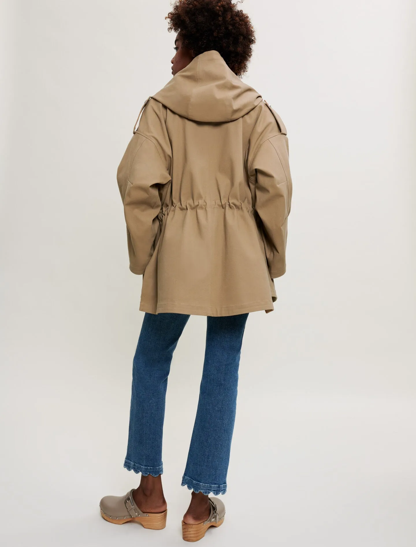 OVERSIZED COTTON COAT