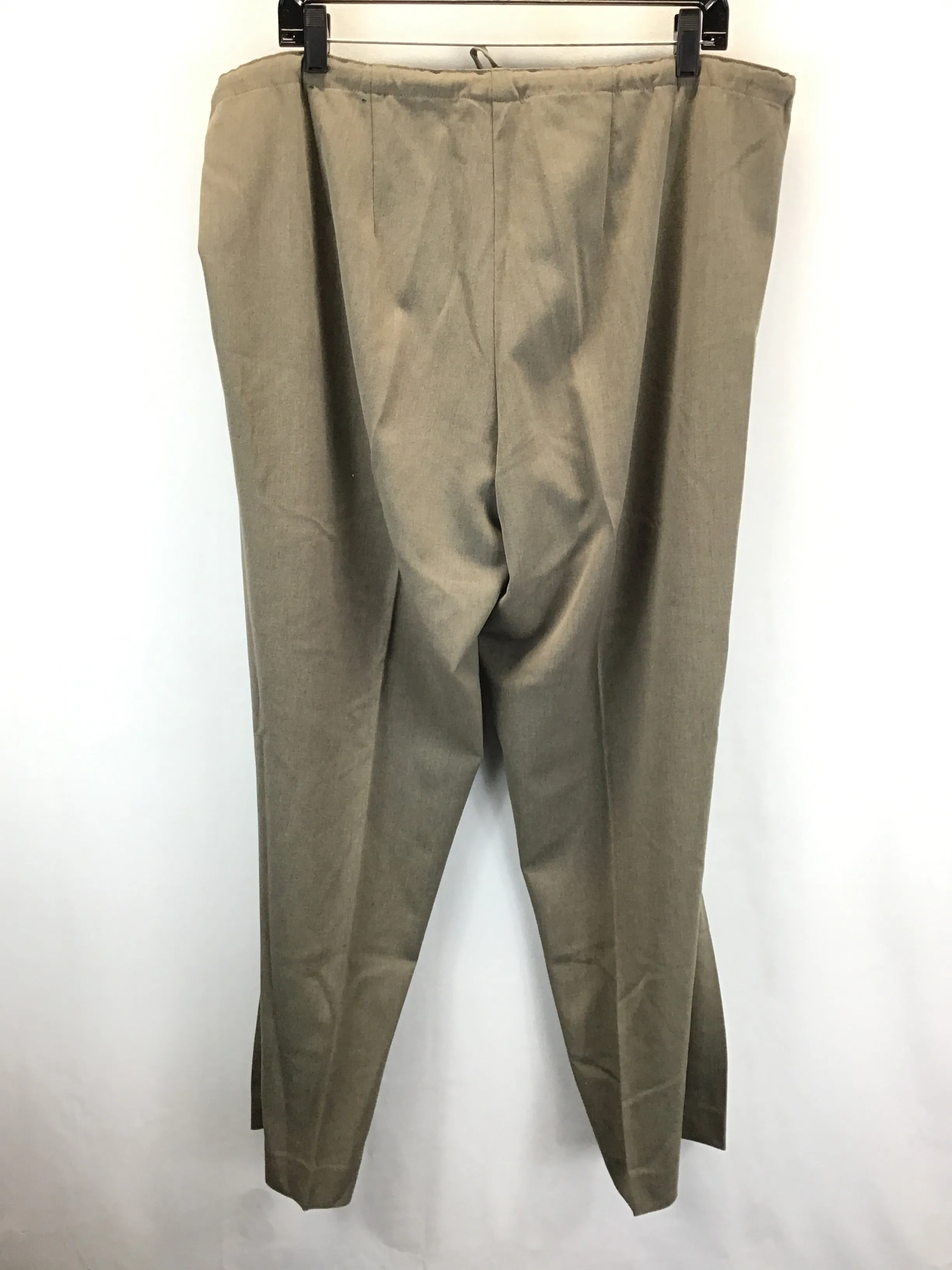 Pants Work/dress By Lane Bryant O In Taupe, Size: Xl