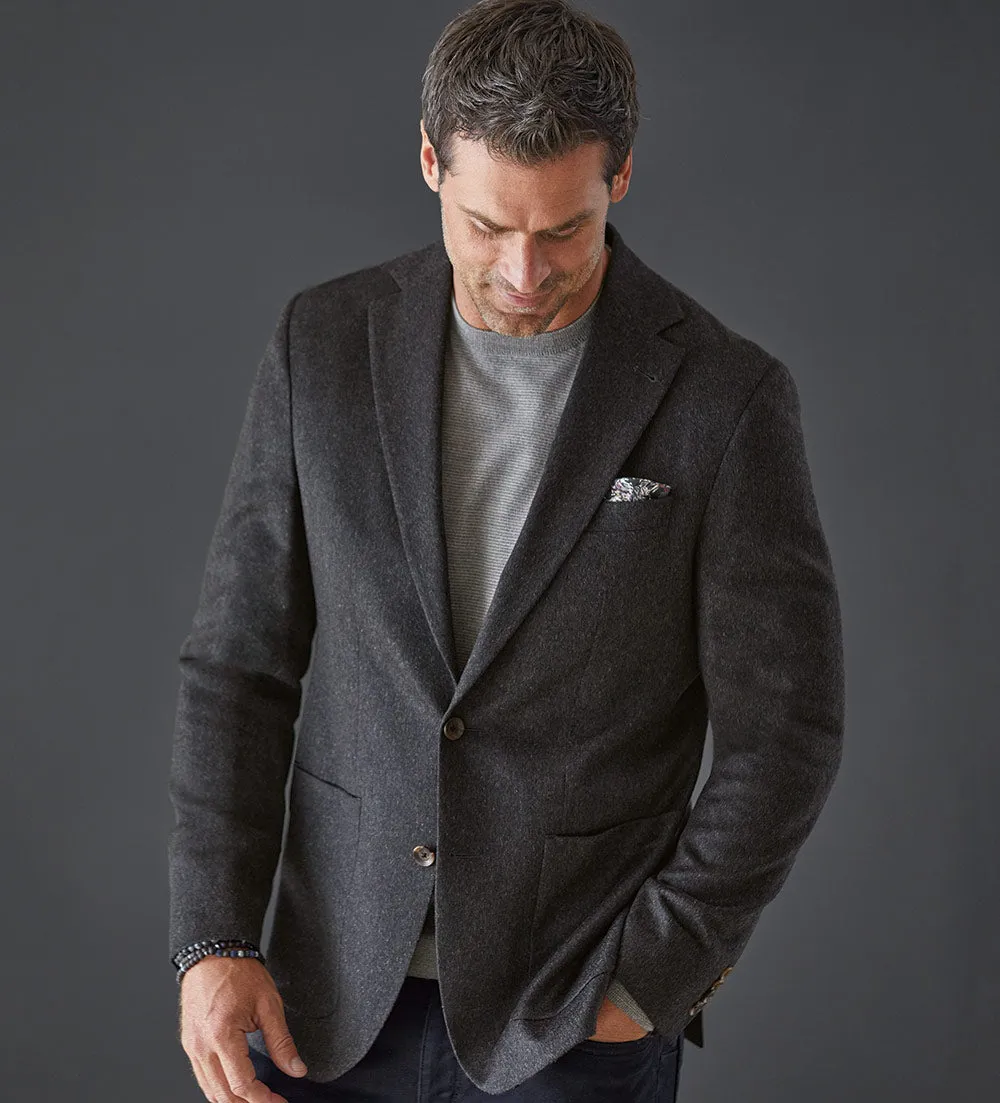 Patrick James Cashmere Solid Sport Coat