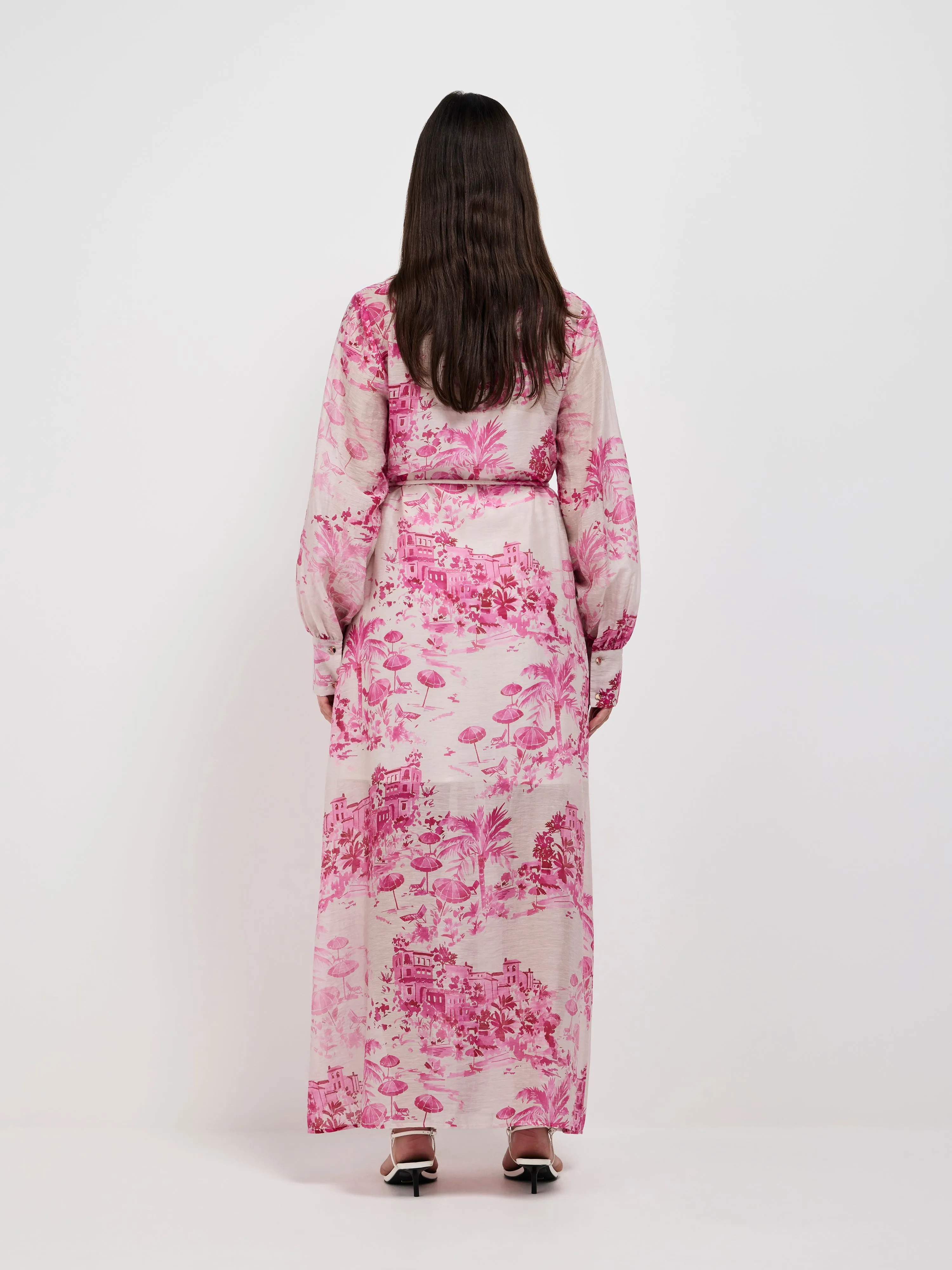 PINK PARADISE MAXI DRESS