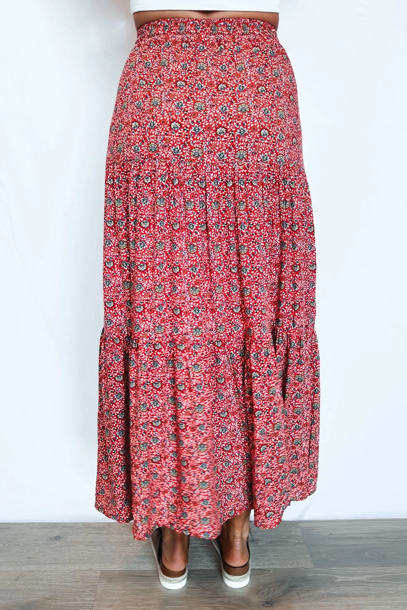 Rosanna Floral Maxi Skirt Print