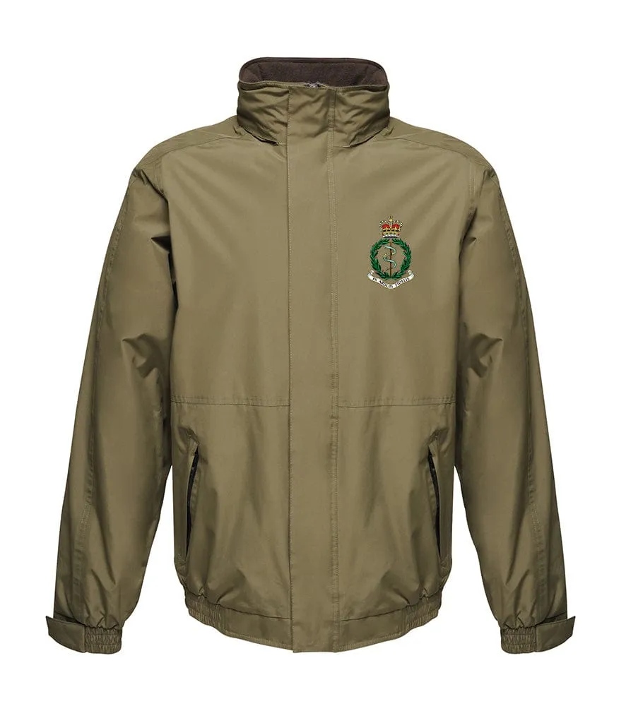 Royal Army Medical Corps Embroidered Regatta Waterproof Insulated Jacket