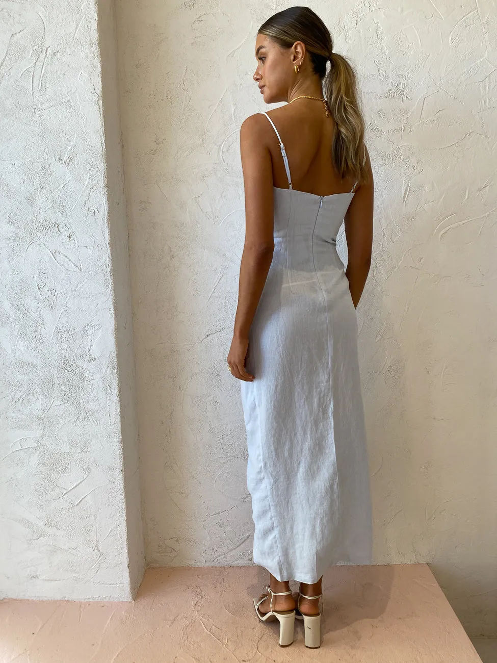 Rumer Bronte Maxi Dress in Sky