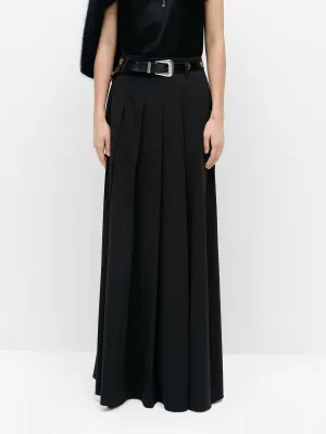 Side Slit Maxi Skirt