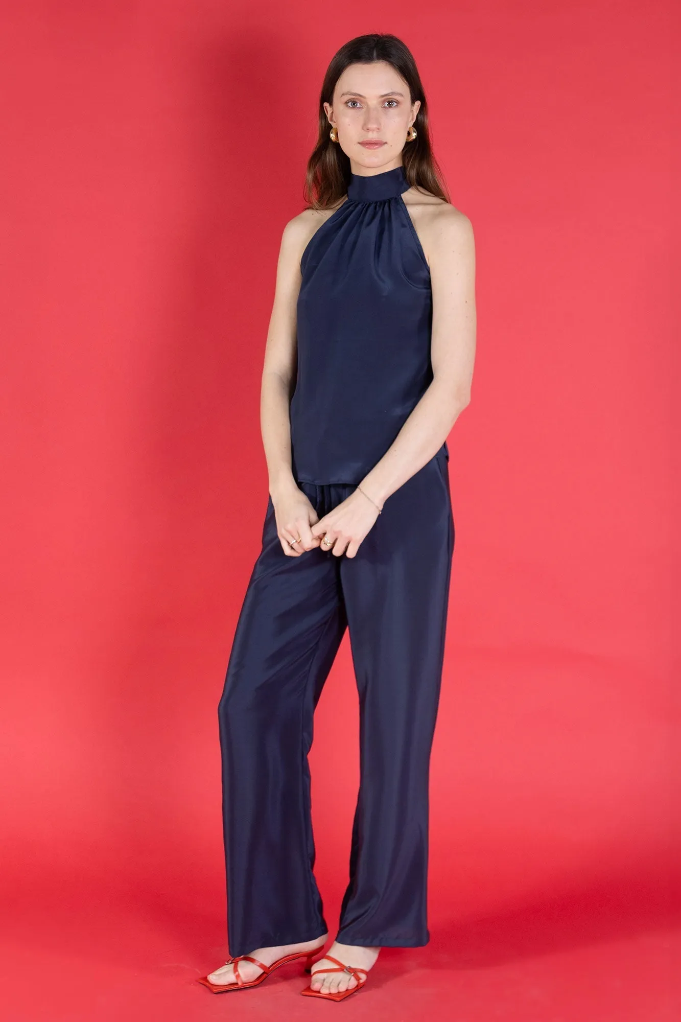 Silk Marina Pants