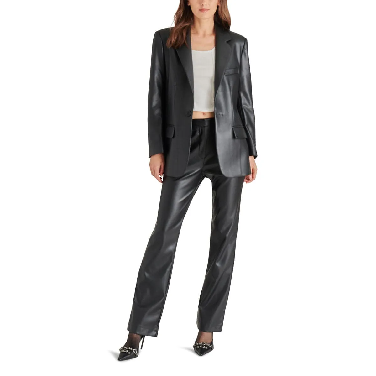 Steve Madden Mercer Faux Leather Pant