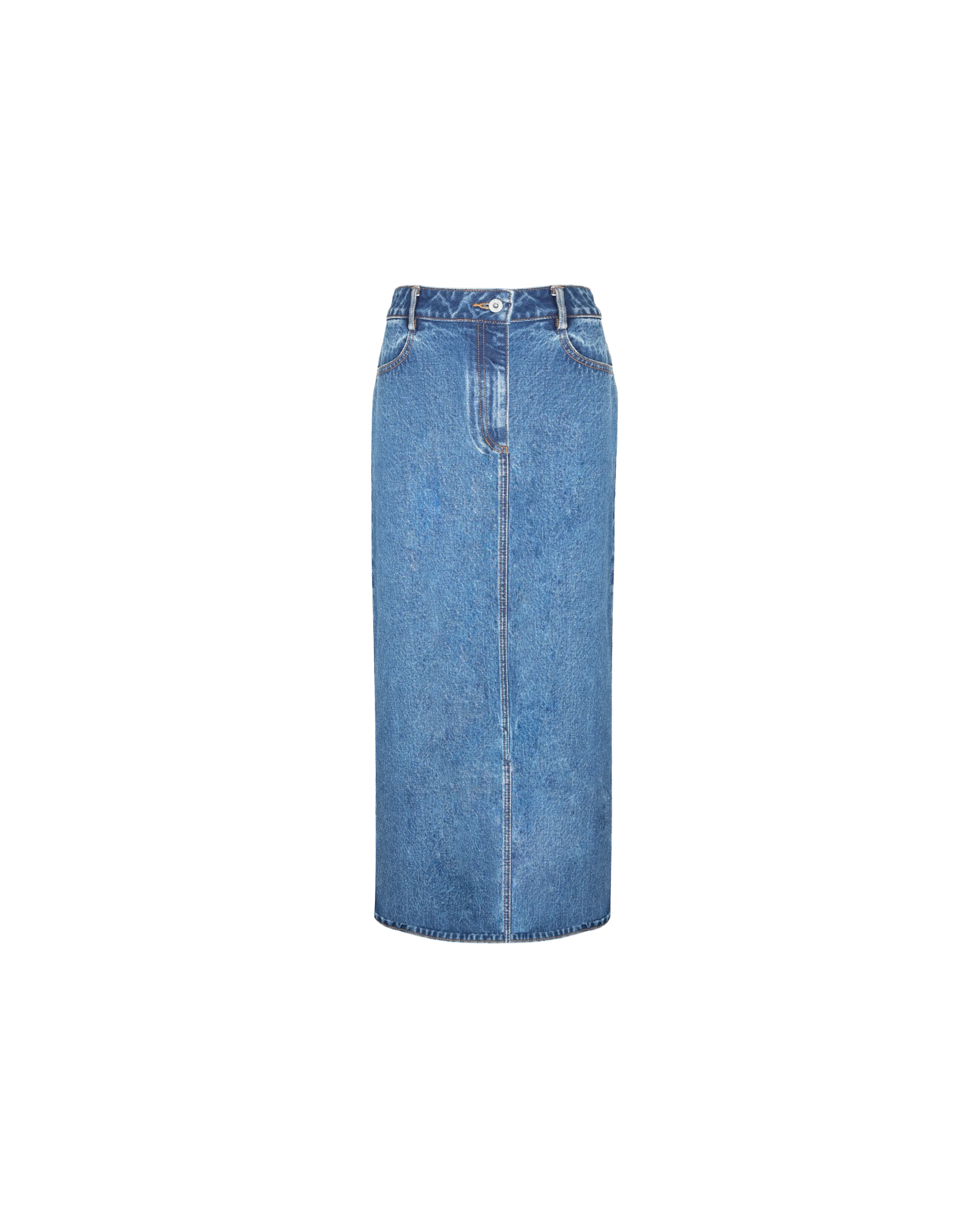 SUBLIME DENIM MAXI SKIRT INDIGO