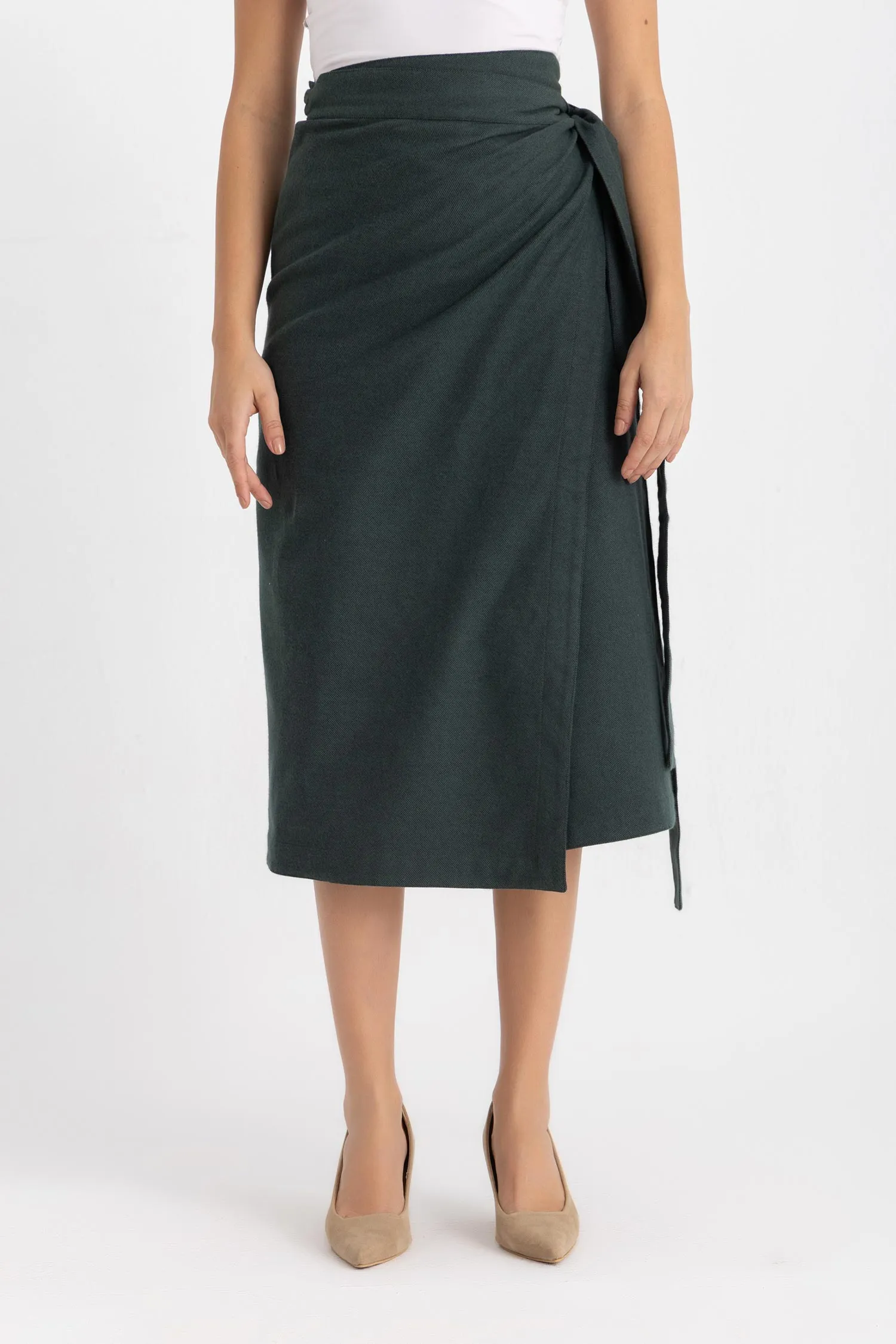 The Maya Wrapped Skirt - Kei Dress