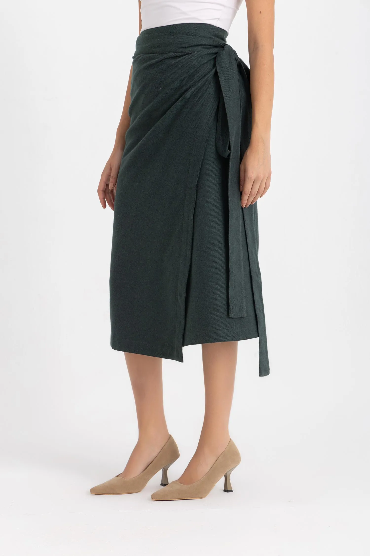 The Maya Wrapped Skirt - Kei Dress