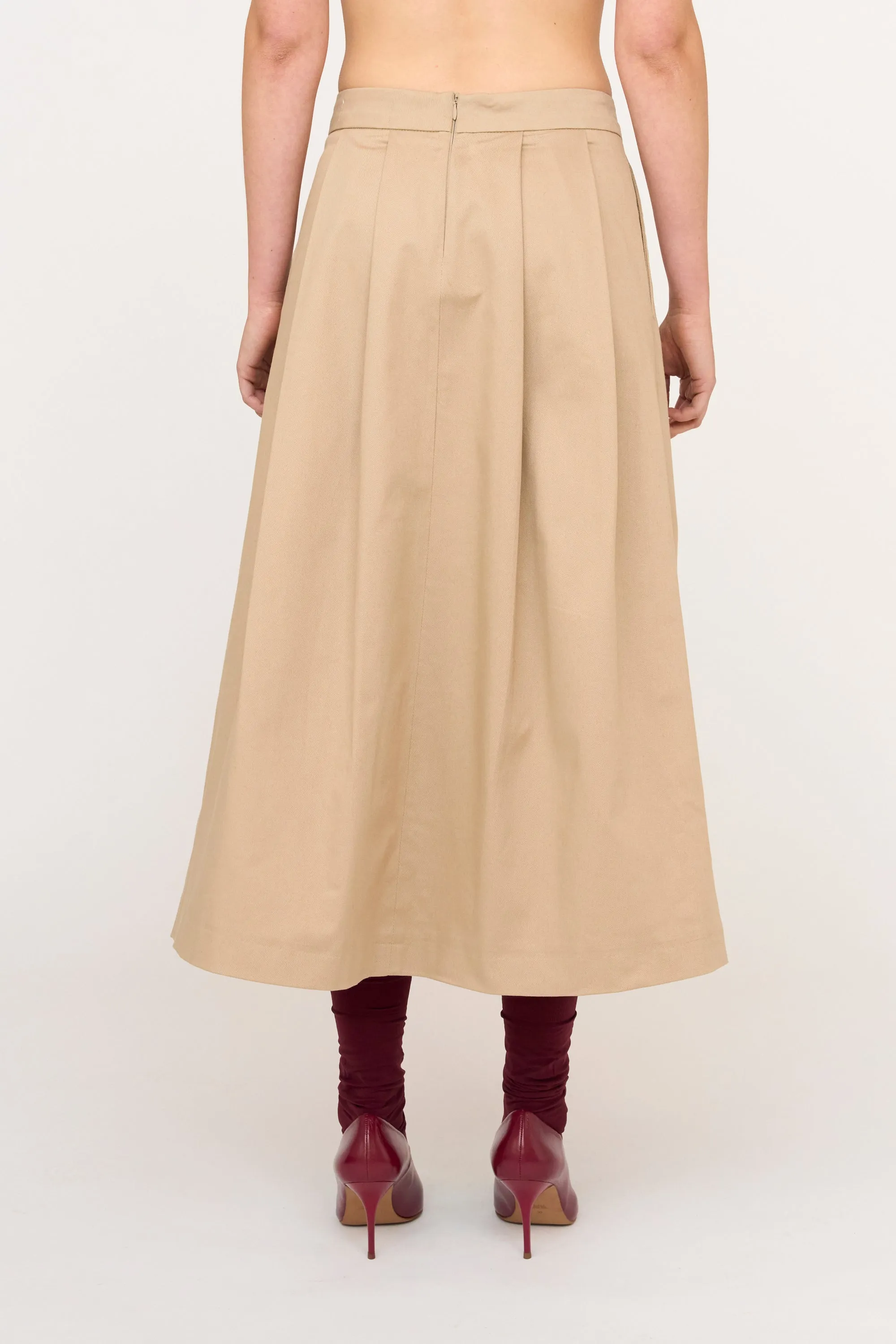 TMRW Ellen Ball Gown Skirt - Khaki