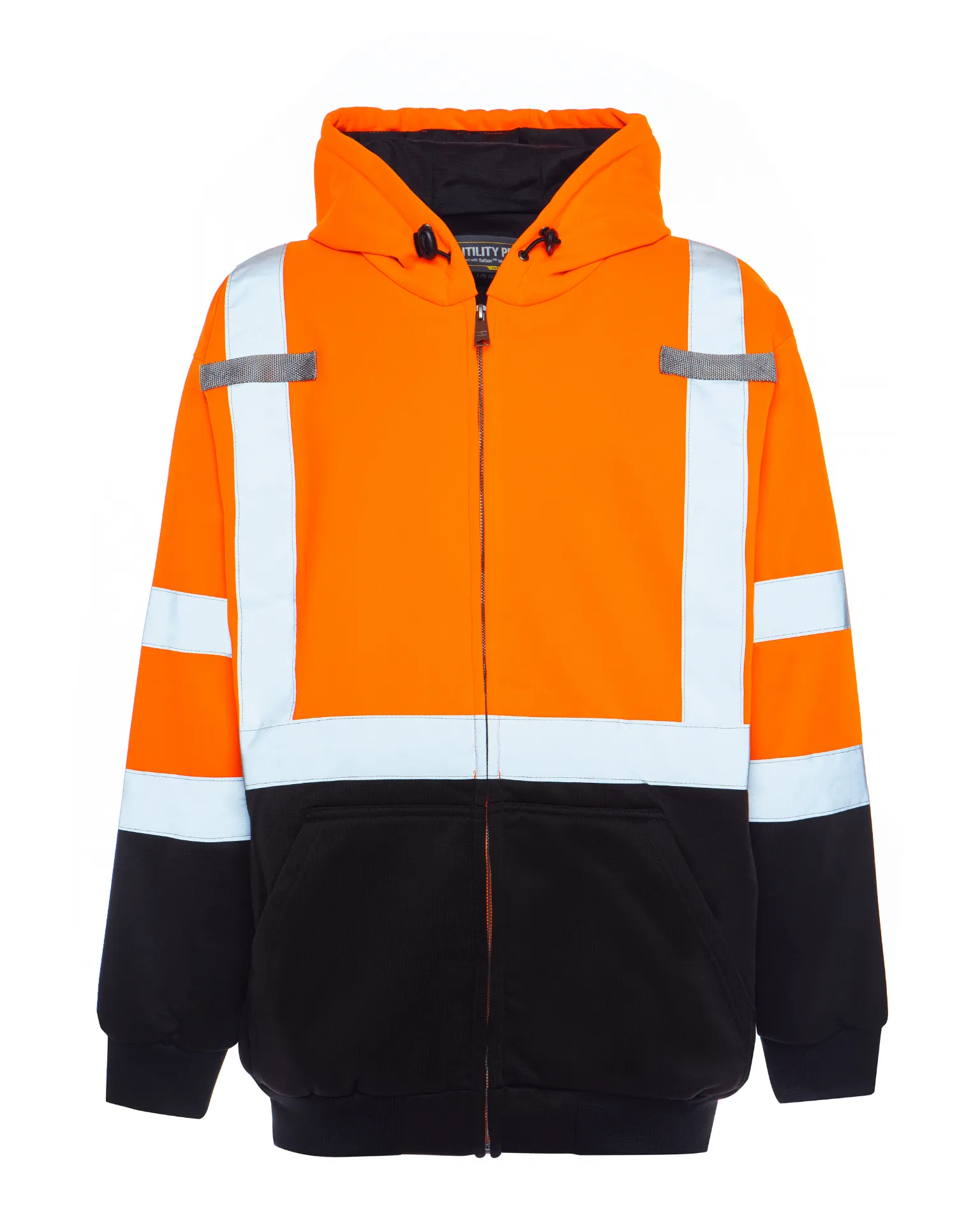 UHV425 HiVis Soft Shell Full Zip Hoodie