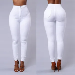 Women Solid Leggings Trousers