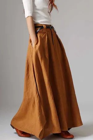 women's hippie maxi skirt 1042#