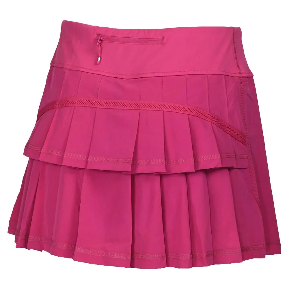 Womens Performance Tennis Skort Fuchsia